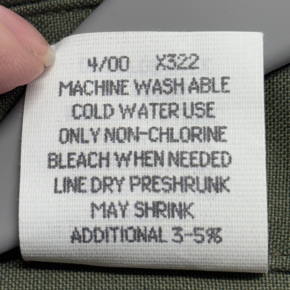 NWT Filson Ruggs Ranch Embroidered Button Down Shirt XXL Cotton USA Made Green - Picture 6 of 9